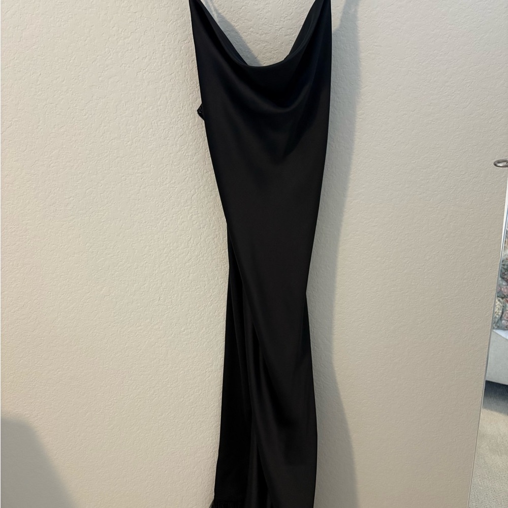 Apricot Lane Black Backless Dress